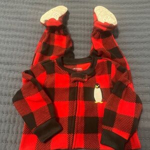 Flannel one piece 12 mth